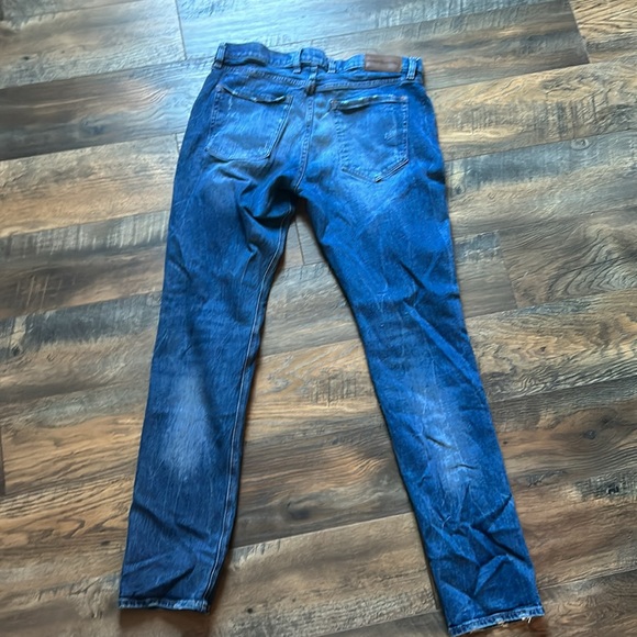 Michael Kors Men's Parker Slim-Fit Stretch Blue Jeans Summer 2022 33/34 - Picture 10 of 16